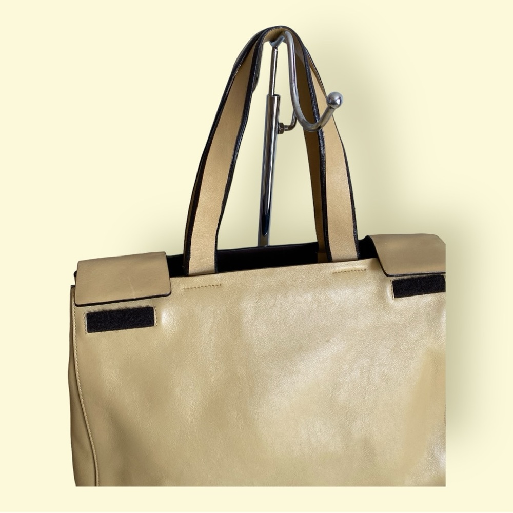 Authentic Prada Leather Handbag - image 4